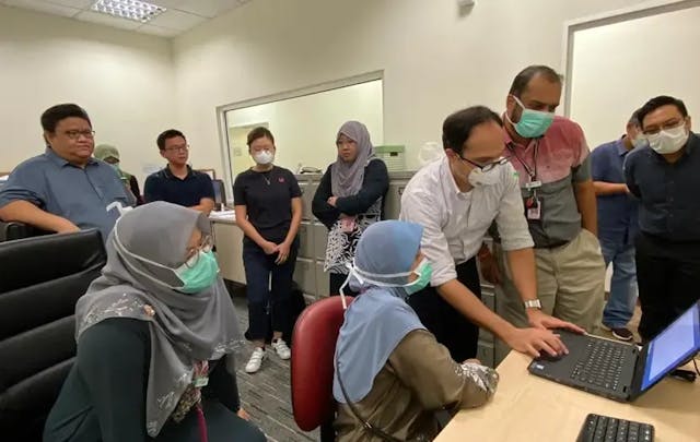 AI Tech For Covid-19 Research At Tunku Azizah Hospital